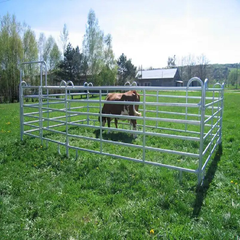 12 FT Heavy Duty Livestock Cattle Corral Fence and Horse Round Pen Panels