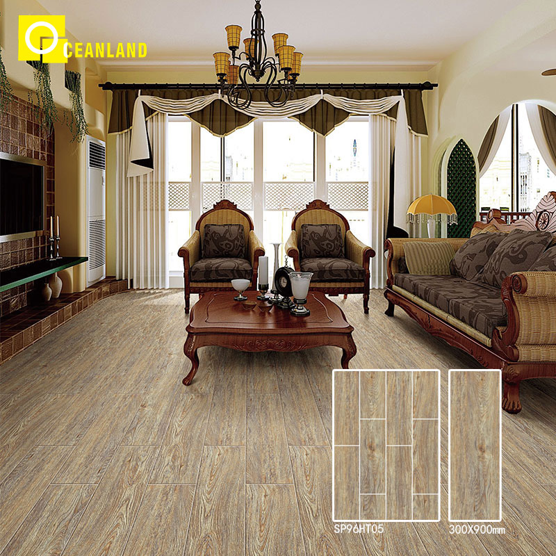 New Products Brown Color Timber Series Vitrified Porcelain Tiles
