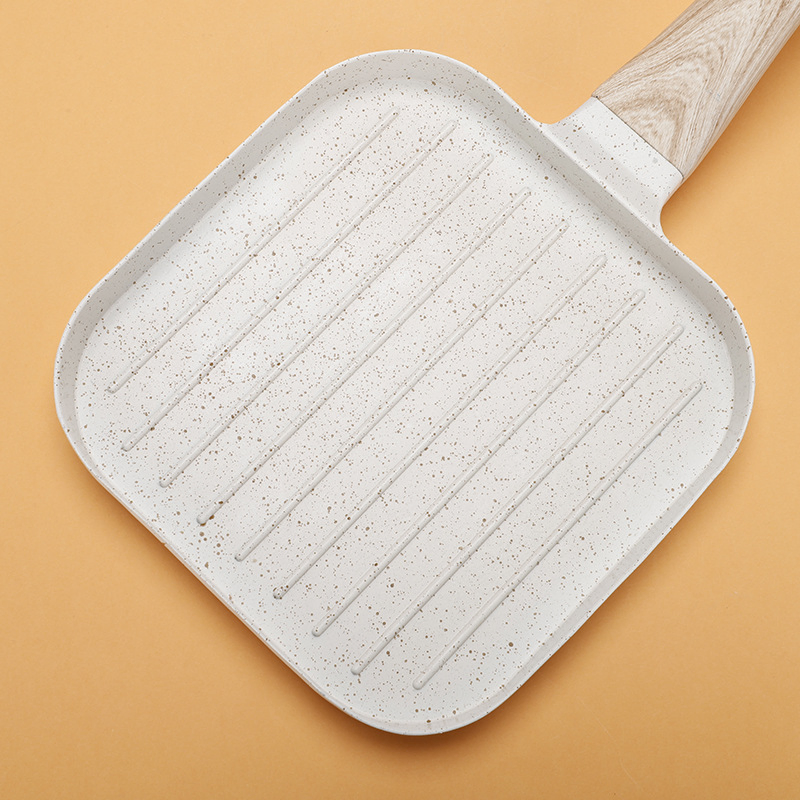 High Quality Kitchen BBQ Grill Grade Steak Frying Pan Induction Nonstick BBQ Grill Pan