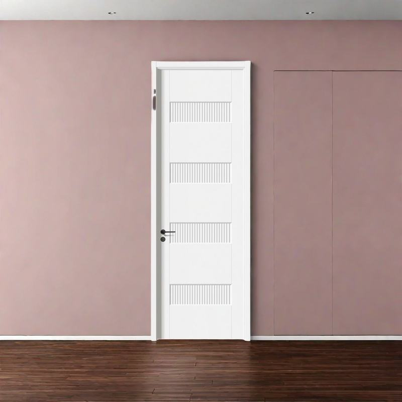 High-End Interior Solid Wood Apartment Composite Modern Design Bedroom UPVC Polymer Room Door