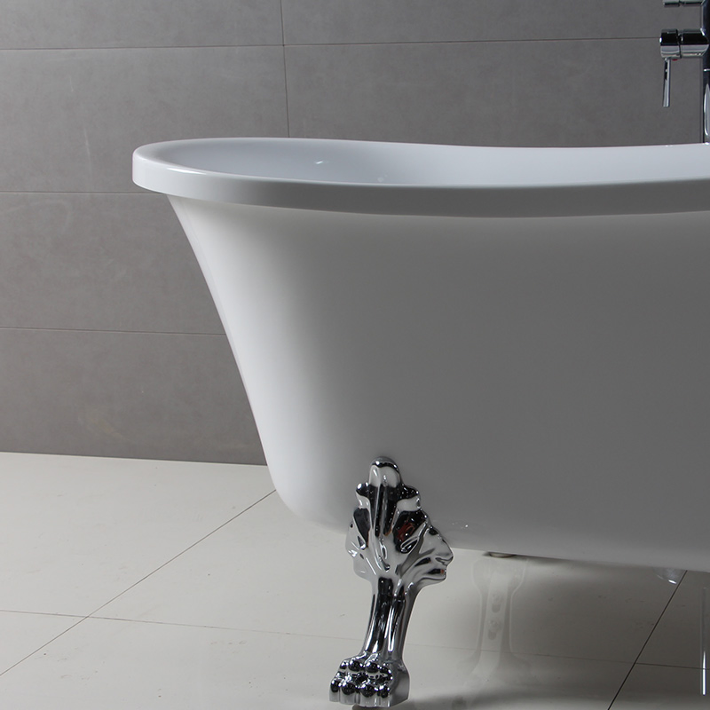 Clawfoot Hot Selling Acrylic Freestanding Clawfoot Bathtub