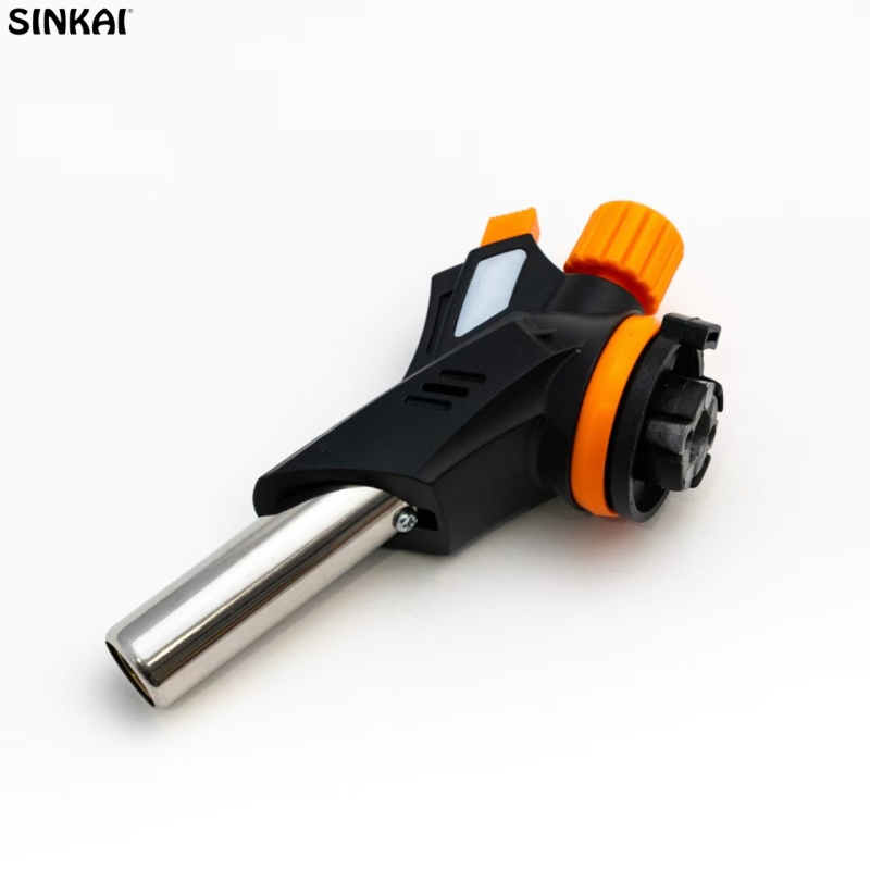 CE Certificate Plastic Adjustable Piezo Ignition Inversion Use Kitchen Butane Torch