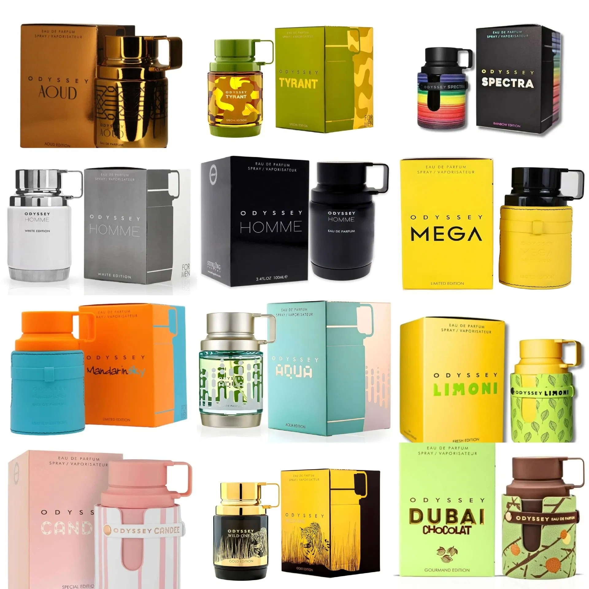 100ml Armaf Odyssey Insulated Cup Durable Arabic Perfume