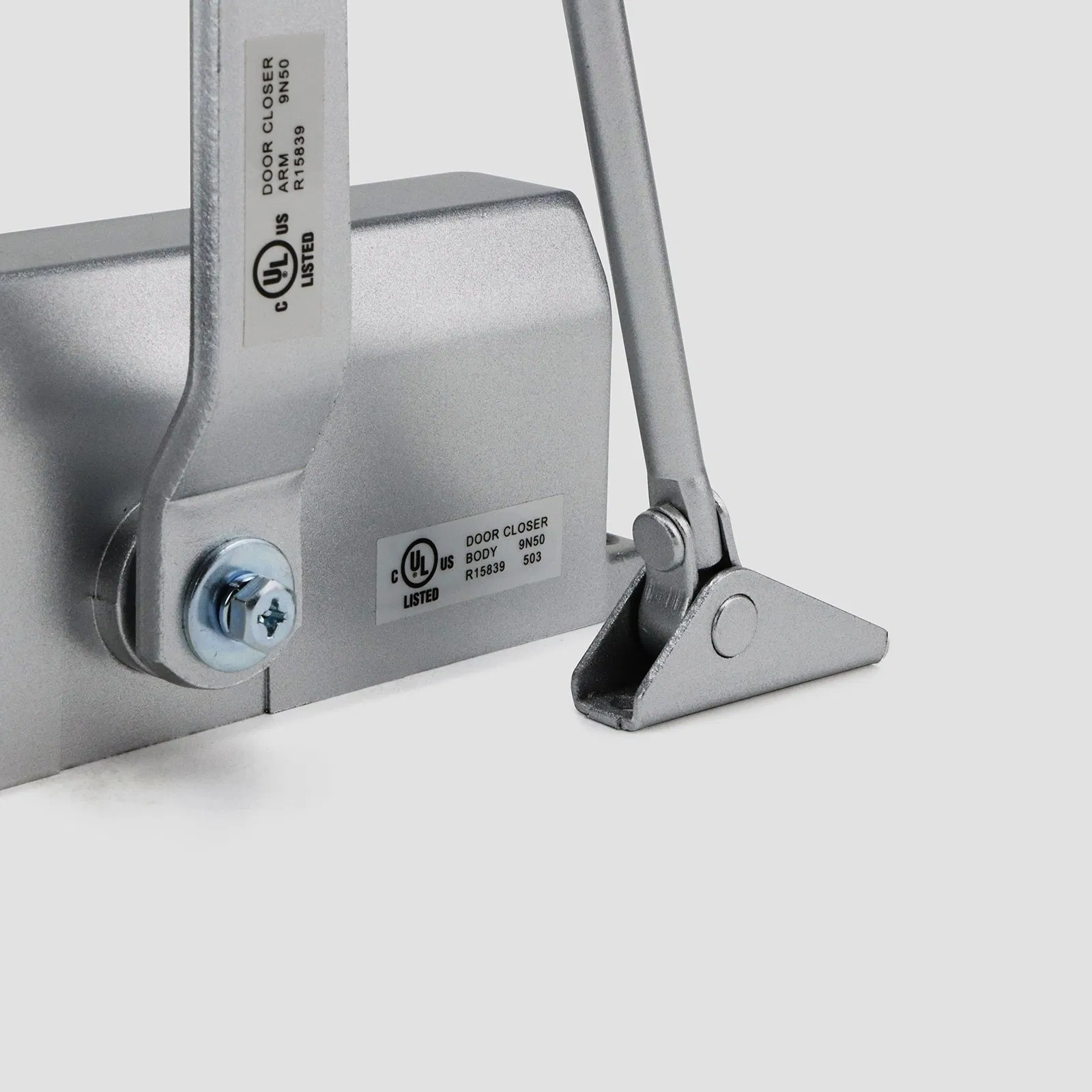 CE&UL Fire-Proof Door Adjustable Aluminium Door Closer for 45-65kg Door (503)