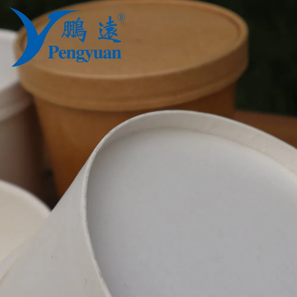 ODM OEM Custom Printed Takeaway Kraft Paper Food Packaging Salad Soup Noodle Bowl with Lid