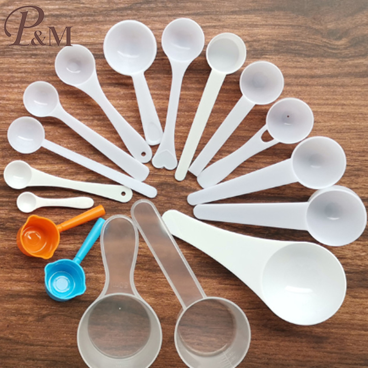 P&M Custom Logo Plastic Measuring Spoon Salt Spoon