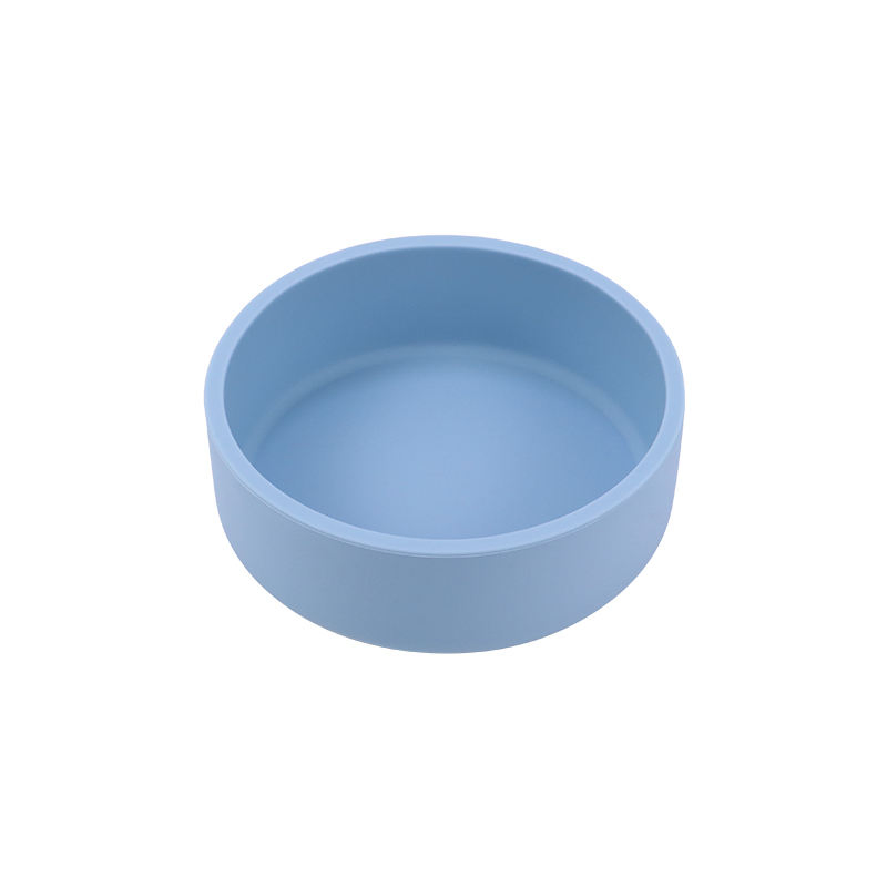 100% Food Grade Multifunctional Non-Toxic Unbreakable Eco-Friendly Oven Safe 3PCS Silicone Dinnerware Reusable Bowls Set Plate for Dumpling, Pasta, Fruit, Snack