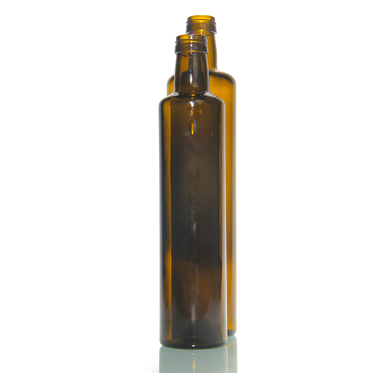 Premium Dark Green Glass Olive Oil Bottles - 750ml & 1000ml Sizes