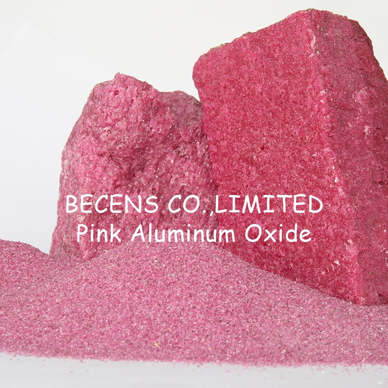 Pink Fused Alumina Aluminum Oxide Corundum-High Chromium PA Abrasive Grains