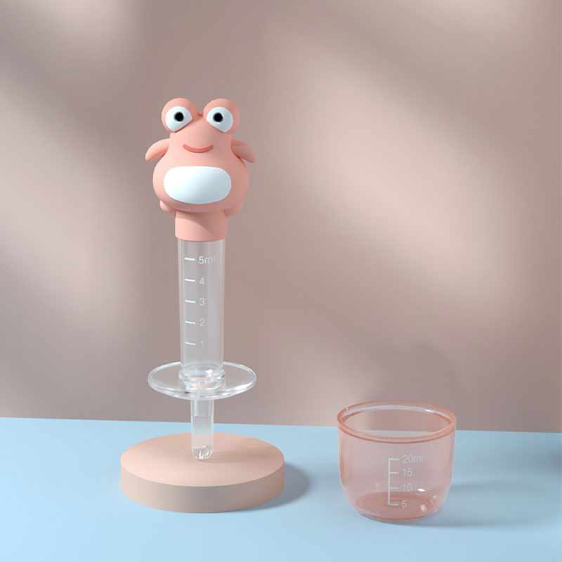 The 2023 Hot-Selling Cartoon Baby Oral Feeding Syringe for Liquid Medicine