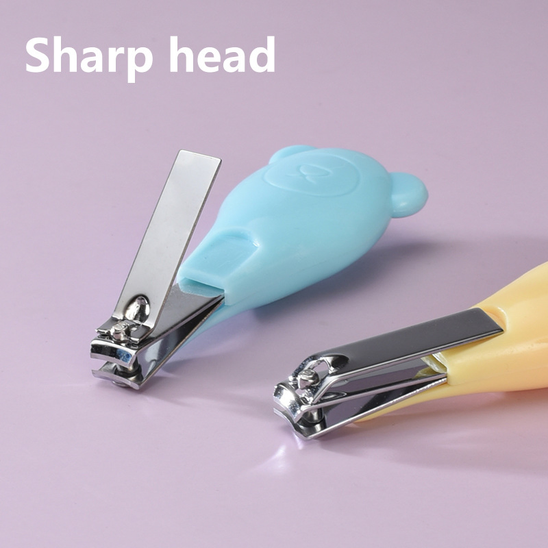 Gourd-Shaped Baby Nail Clippers for Safe and Gentle Trimming