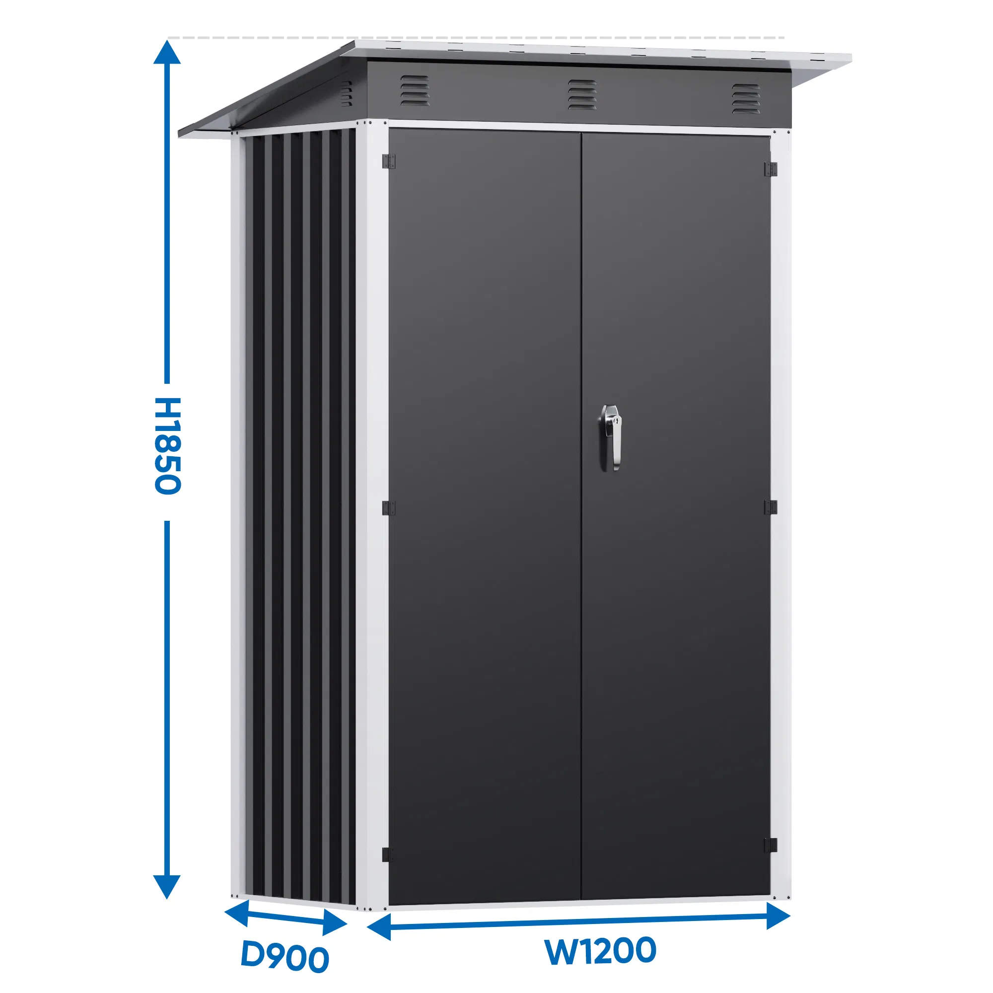 Metal Garden Storage Shed Tool Storage Customization Metal Garden Shed Outdoor Storage Shed Steel House Storage Shed