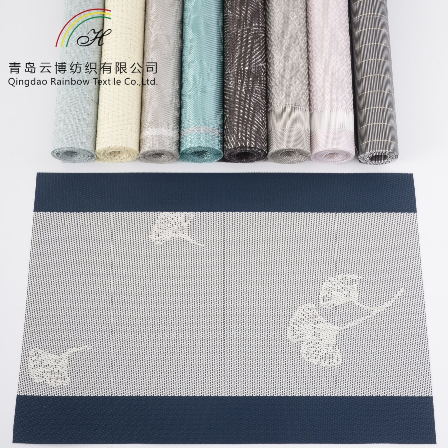 Custom Design PVC Washable Heat Resistant Table Placemat Printed Place Mat