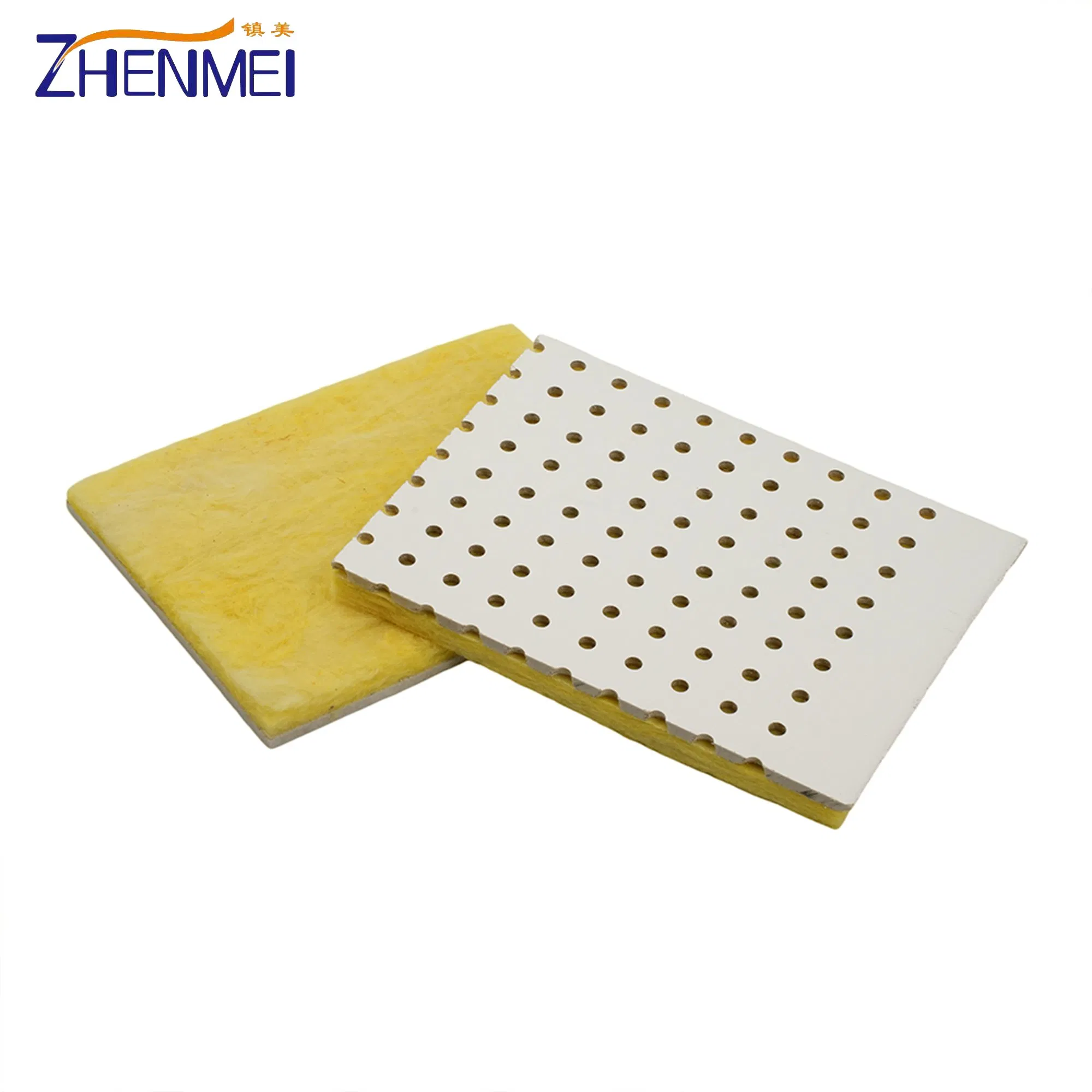 Premium Soundproofing Panel Zhenmei Customizable Acoustic Soundproofing Panel with Fireproof Slats