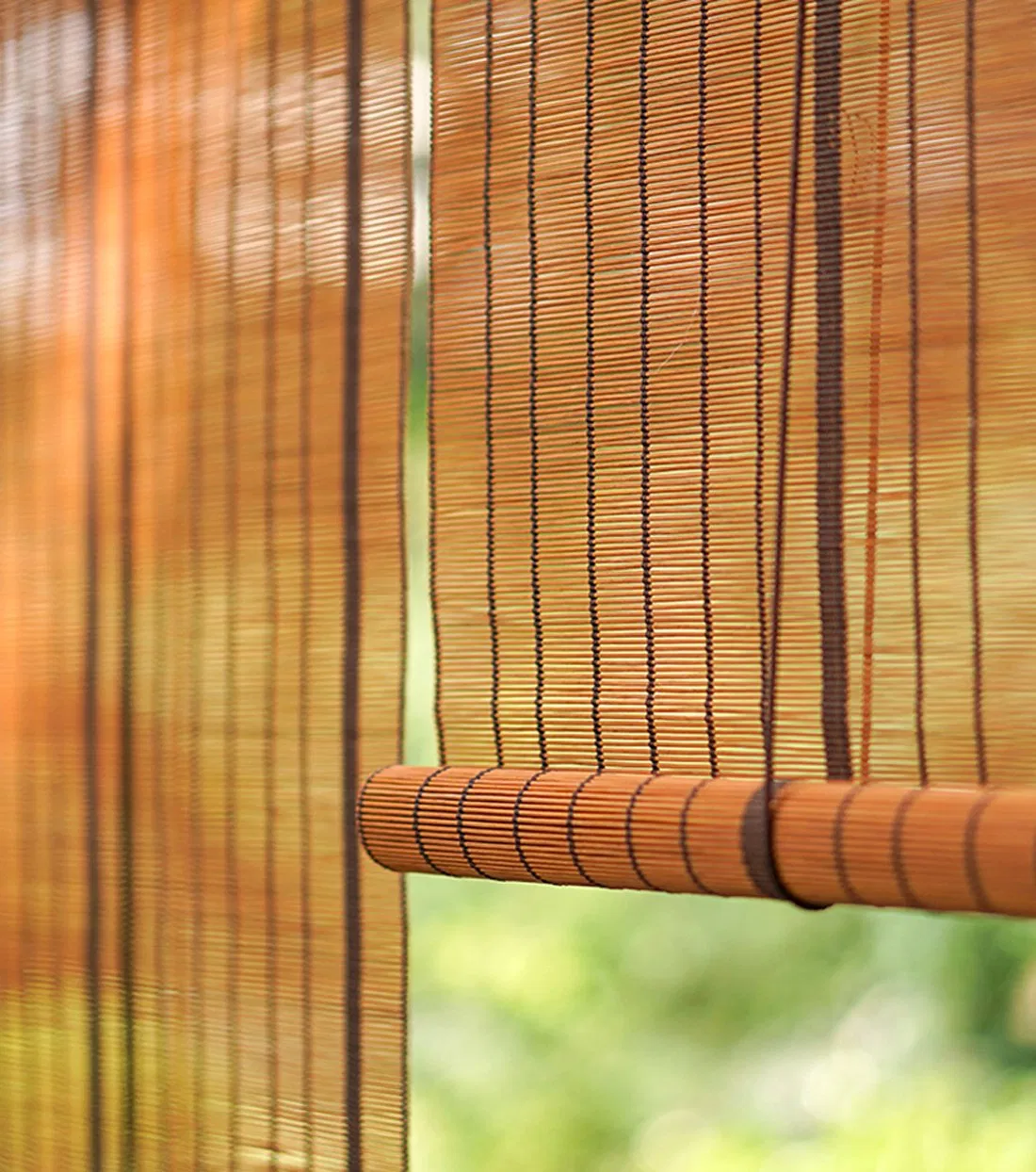 Customized Bamboo Roller up Blinds Window Curtains and Shade