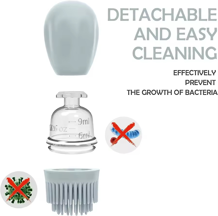 2 in 1 Glass Oil Brush Bottle Glass Olive Oil Dispenser with Silicone Oil Brush for Cooking Baking BBQ Grill