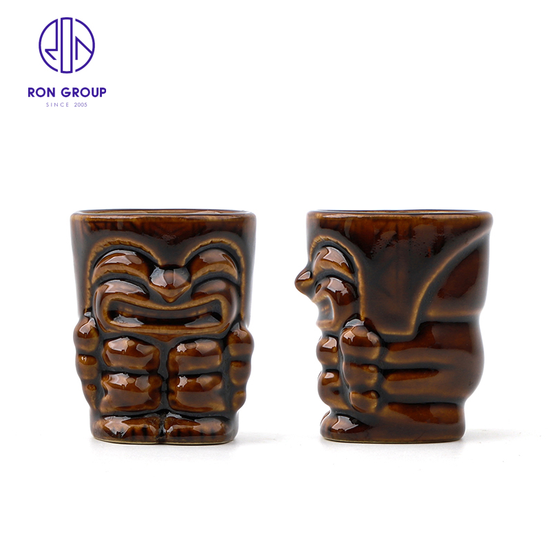 Wholesale Price Drinkware Mini Mug Tea Water Cup Ceramic Tableware for Hotel Restaurant