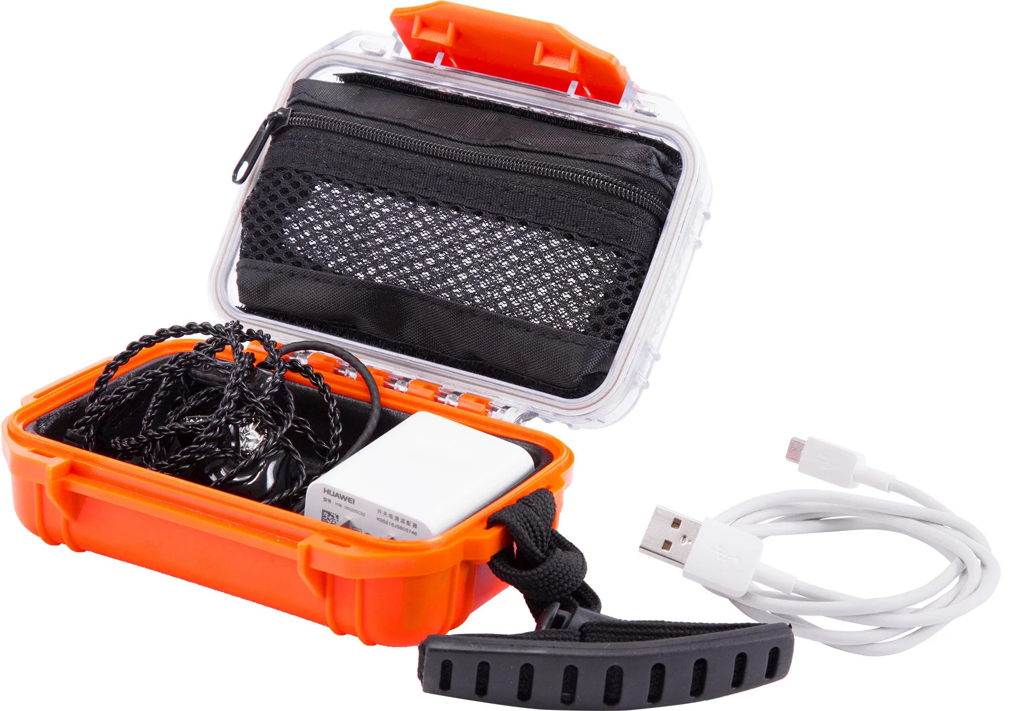 Large Capacity Plastic Iem Case Hearing Aid Accessories Storage Case