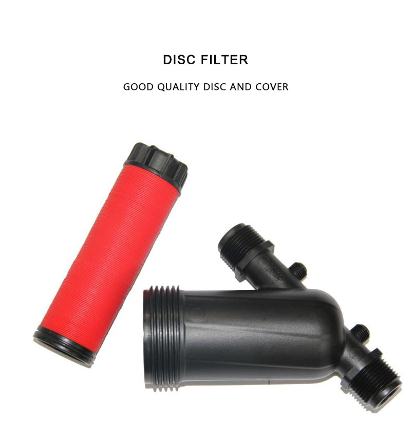Plastic Filter 1 Inch 120 Mesh Drip Irrigation Water Cdfs Disc Filter Bsp for Irrigation