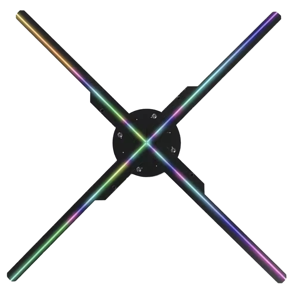 3D Holographic LED Fan Projector for Engaging Indoor Advertising