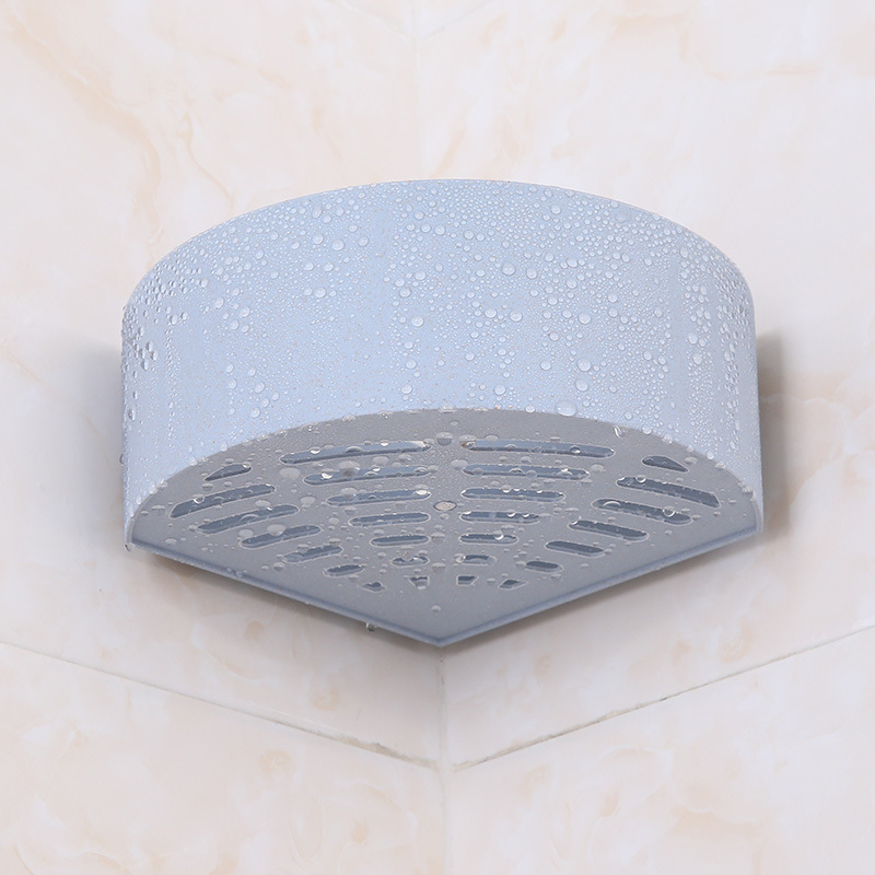 Waterproof Triangle Soap Holder with Suction Cups for Bathtubs