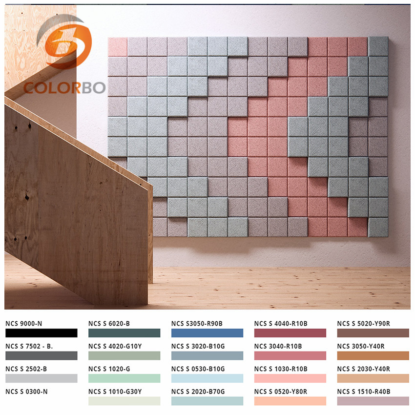 Circle Shape Noise Reducing Class a Fireproof Wood Wool Acounstic Cement Panel