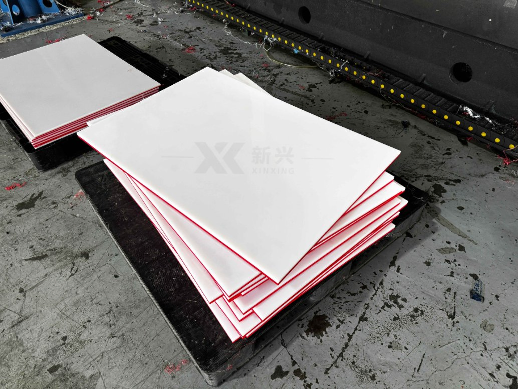 Plastic Screw Conveyor Liner UHMWPE Shaftless Trough Liner