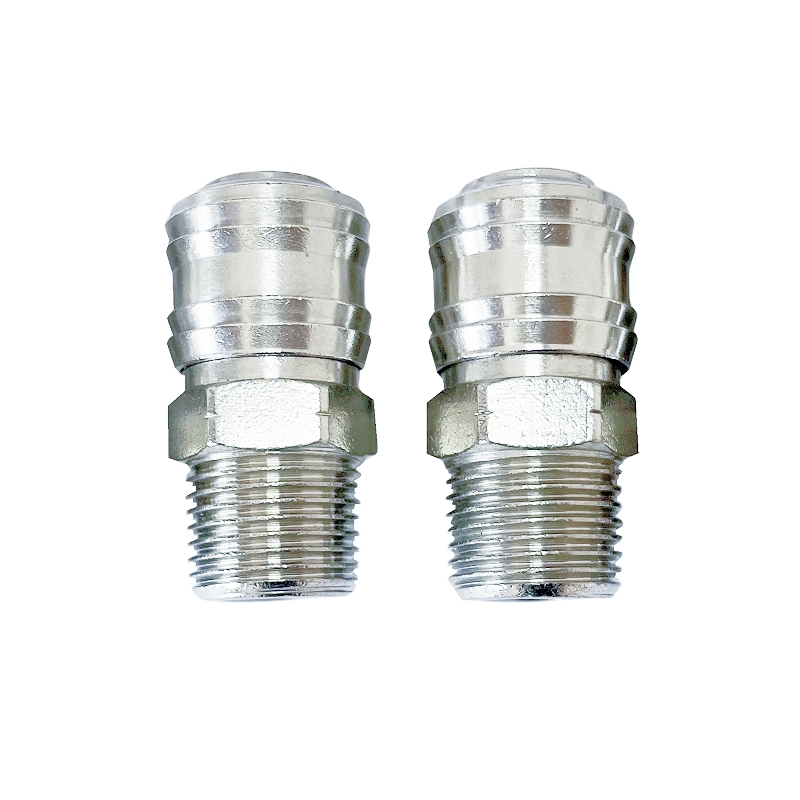 Customizable Lead-Free Copper-Nickel Plated Pneumatic Accessories Garden Air Gun Quick Coupling