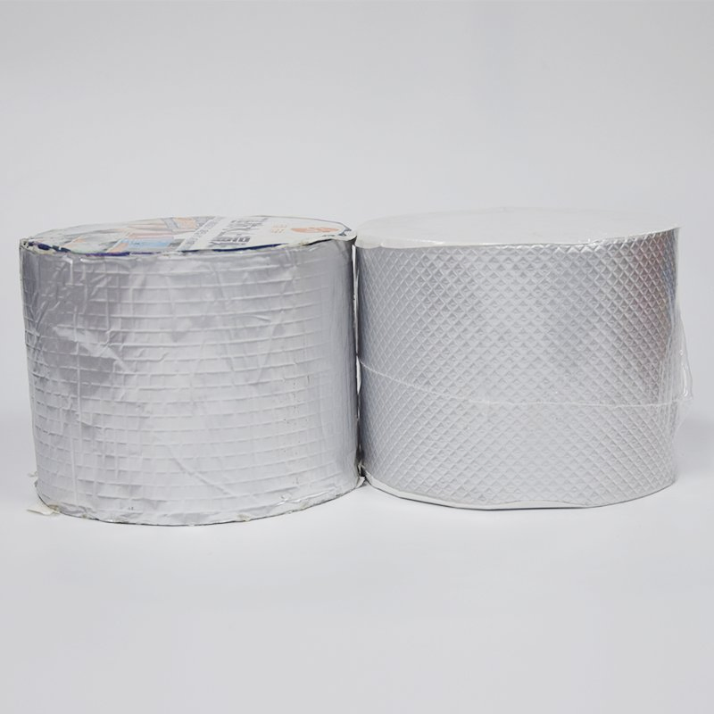 Weather-Resistant Self-Adhesive Waterproofing Roof Pipe Leak Sealing Alu Butyl Rubber Tape