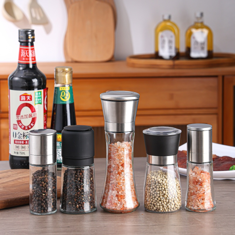 Мельница для специй ручная Premium Plastic Jar