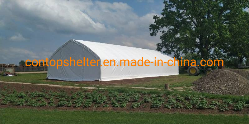 Industrial Building Dome Shelter Canopy Garage PVC Warehouse