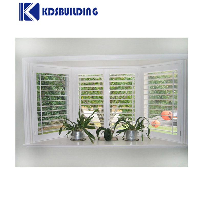 Kdsbuilding Custom Size Wooden Plantation Shutters Jalousie Windows in The Philippines