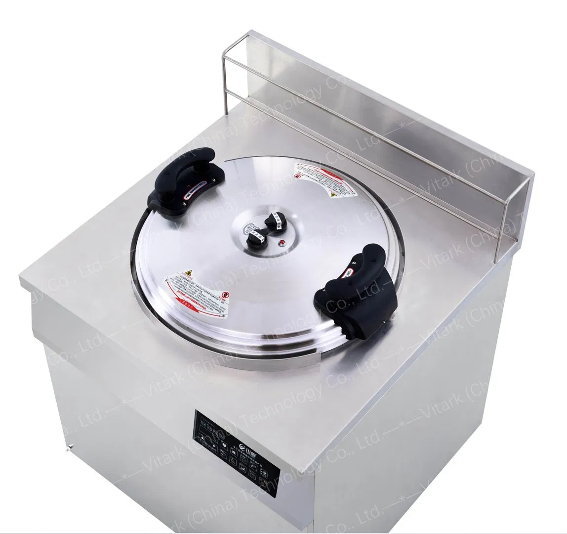 73L Kitchen Appliance Big Size Hotel Catering Commercial Intelligent Industrial Electric Pressure Cooker with CE Certification Large Capacity Source Factory
