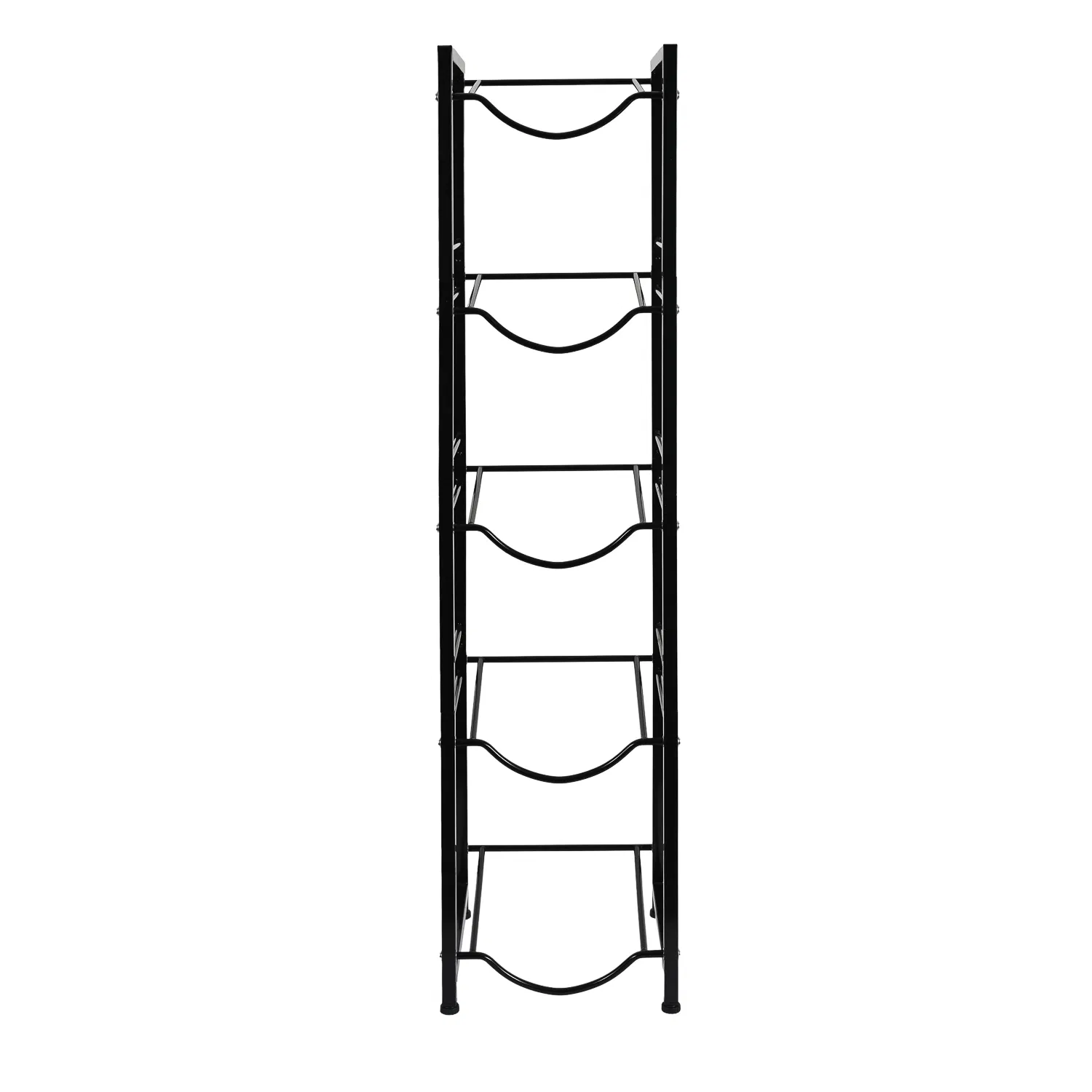 Home Use Mini Water Dispenser Stainless Steel Cradle Bottle Display Rack Water Bottle Metal Shelf for 3/5 Gallon Water Bottle