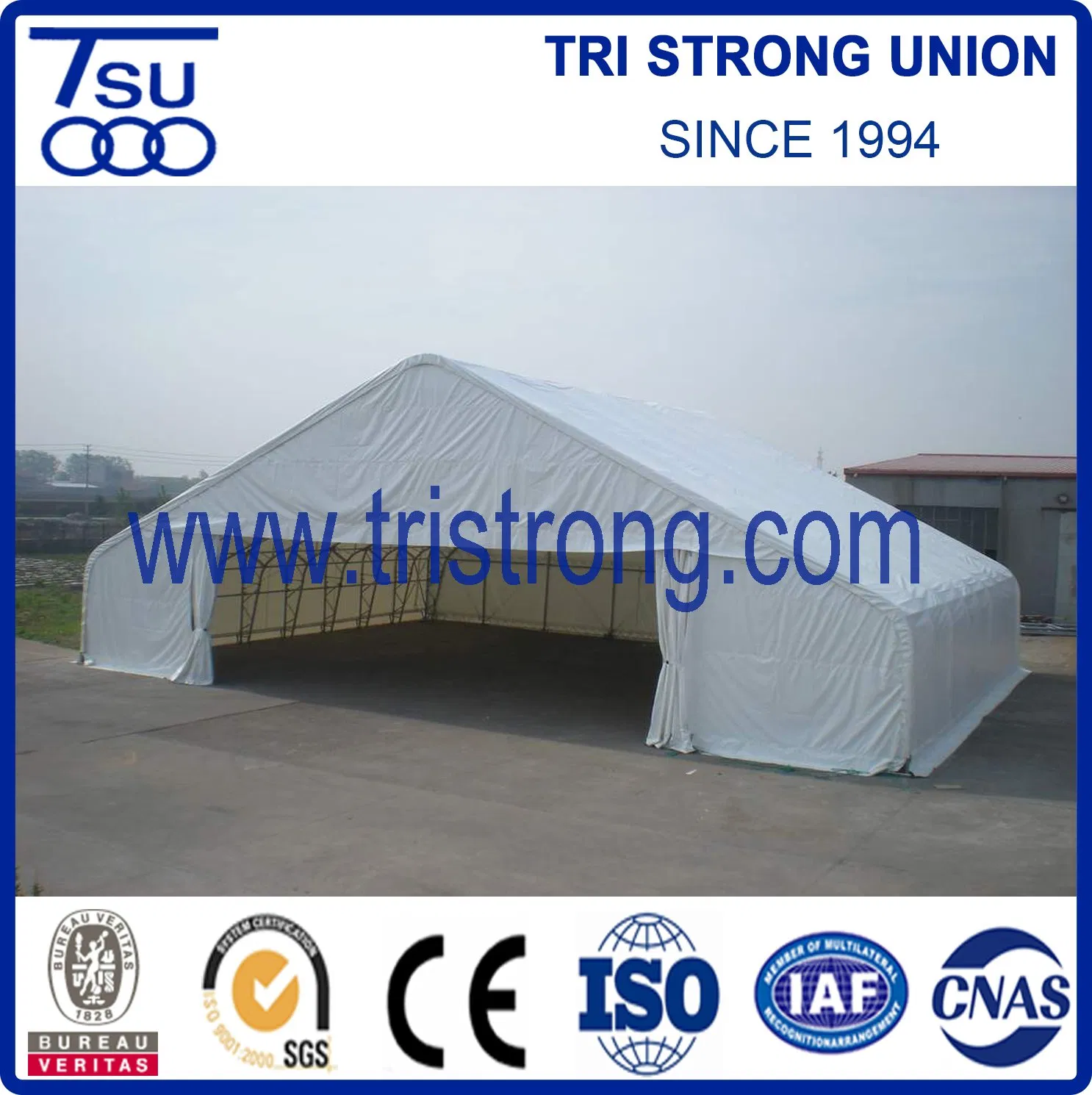 Super Huge Peak Tent with Galvanized Steel Structure (TSU-6549)
