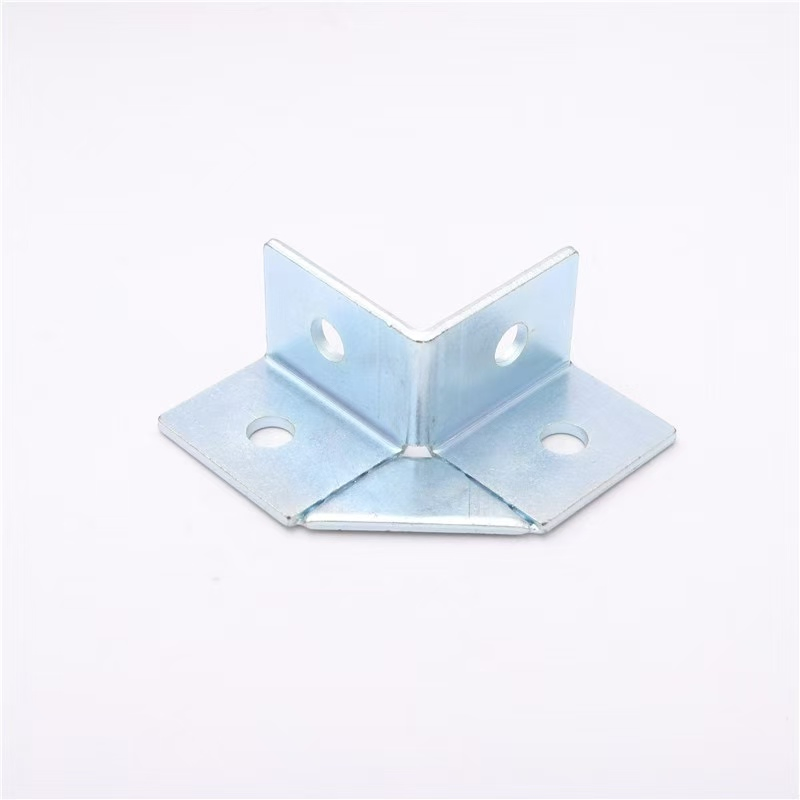 Heavy-Duty Eight-Hole Corner Protection Bracket for Earthquake Resistance