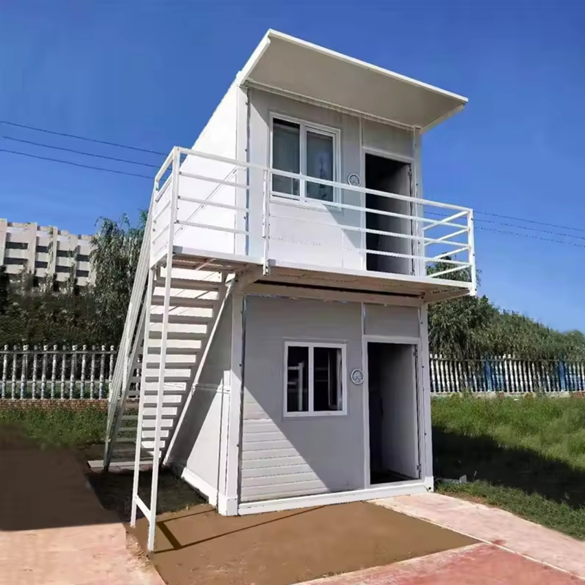 Earthquake Proof Small Two Story Modern Modular Portable Container House