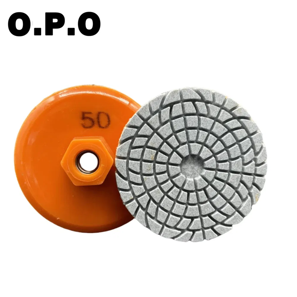 Алмазные полировальные круги 100 мм для болгарки, 8 дюймов