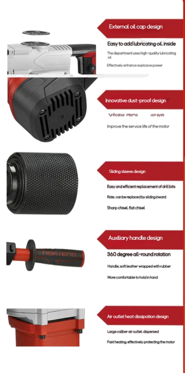 Отбойный молоток QY-8060 1500Вт, 20Дж, 3600 уд/мин