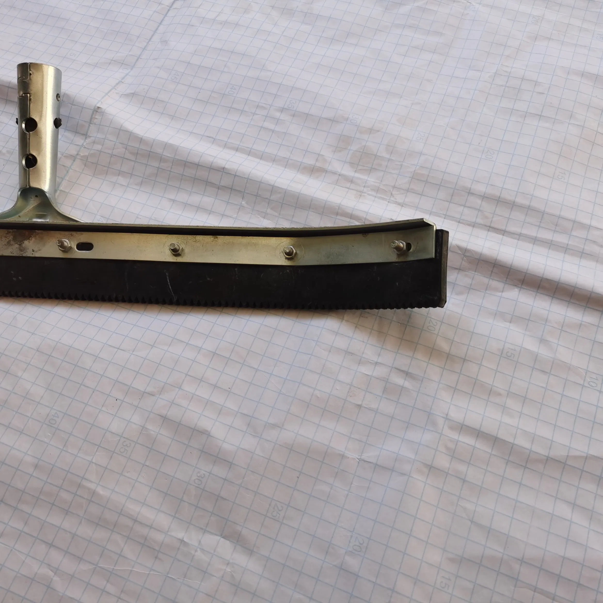 Curved Notched Floor Squeegees Wipers for Floor, Roof