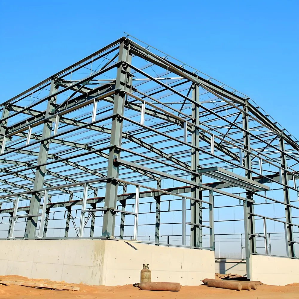 SGS & CE Certified Steel Construction Building, Corrosion Resistant & Durable