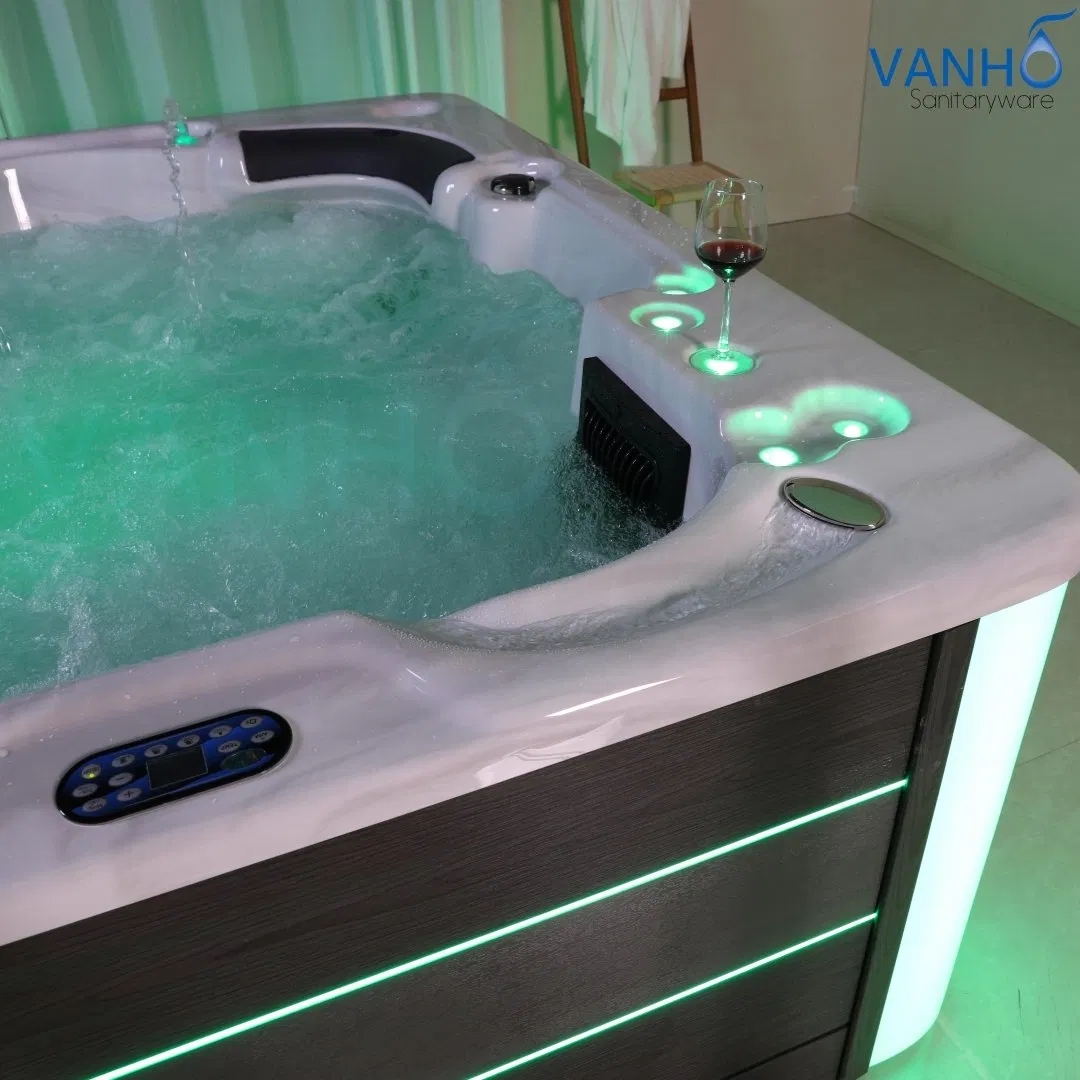 Современный уличный спа-бассейн Vanho с гидромассажем