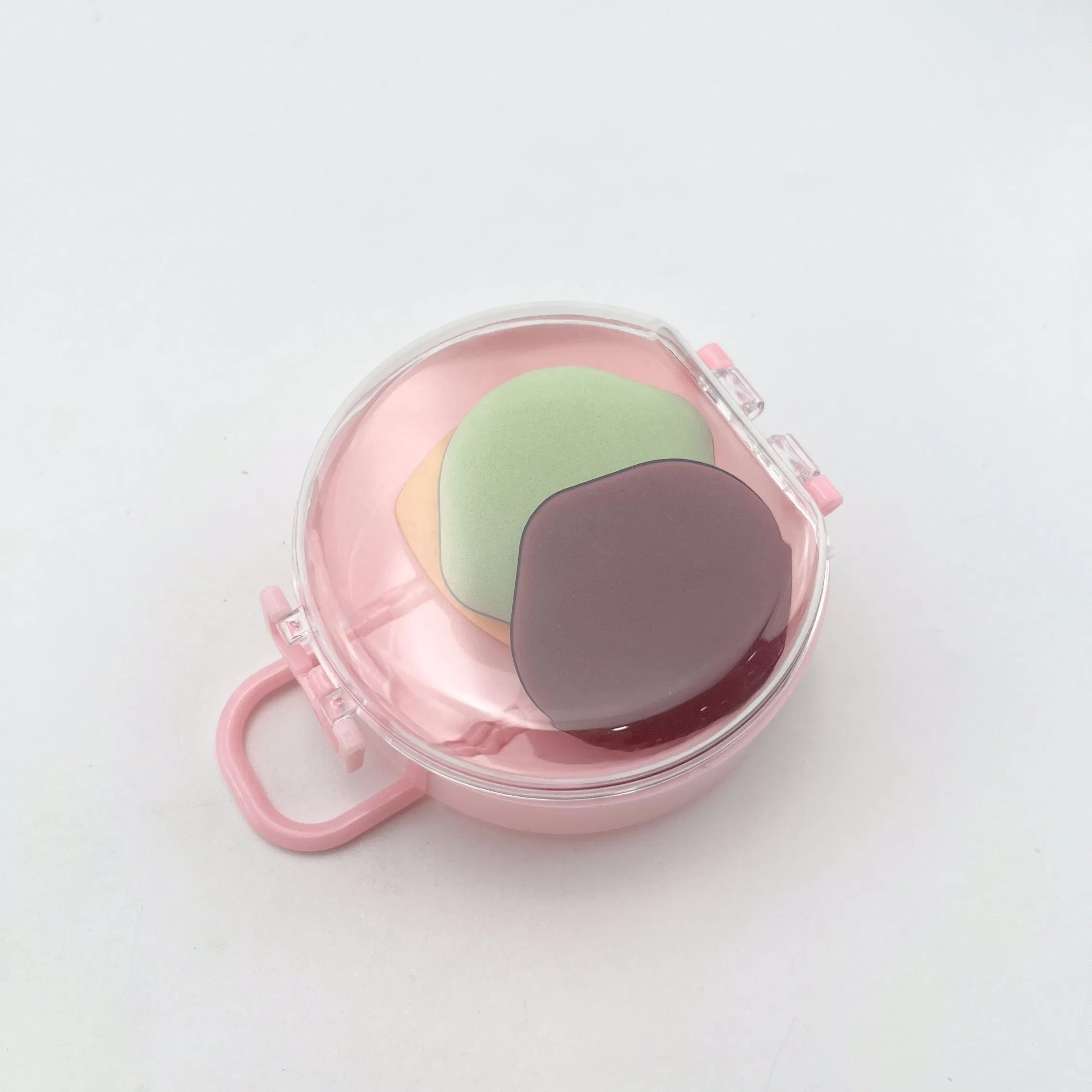 Air Cushion Powder Puff Custom Finger Makeup Puff with Storage Box