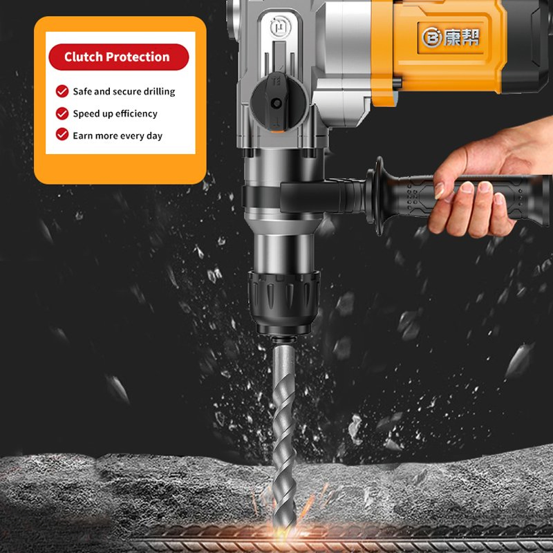 Kb-2028 950W Electric Functional Vibration Control for Floor Tile Removal Concrete Breaker Heavy Duty Rotary Hammer