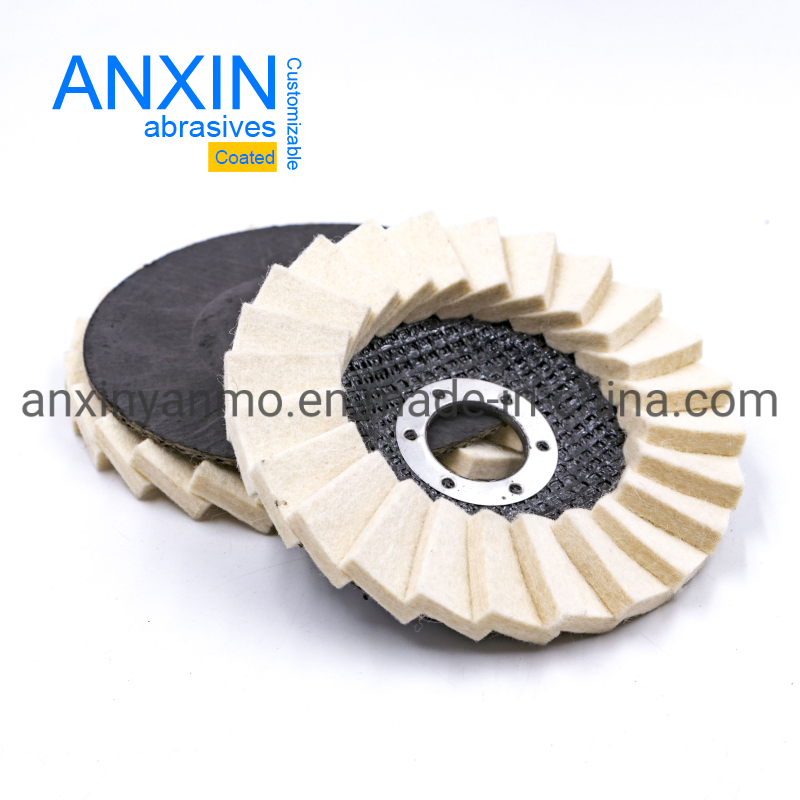 Premium Wool Polishing Discs for Glass and Wood Finishing