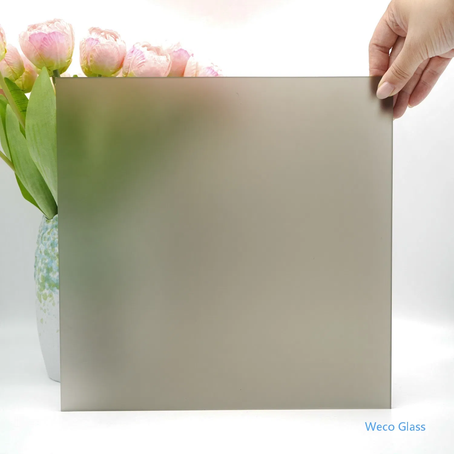 4mm -2mm Clear /Colored /Figured / Designed Art Construction/Matte Frosted Acid Etched Glass