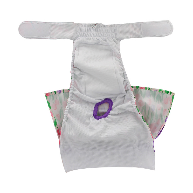 Urine Pads, Menstrual Pants, and Sanitary Pants for Female Dogs During Their Menstrual Period Bow-Shaped Dog Menstrual Pants,