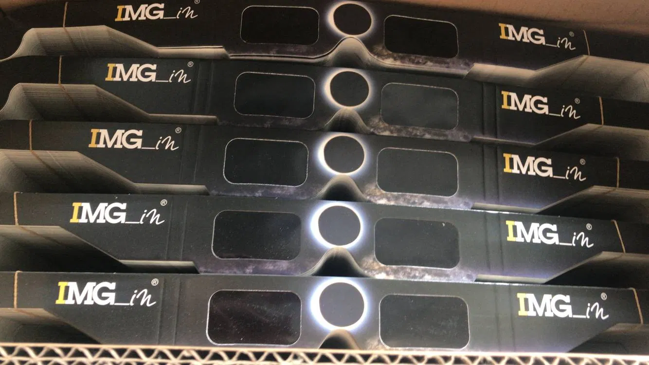 2022 Paper Eclipse Glasses Can Be Custom Printed