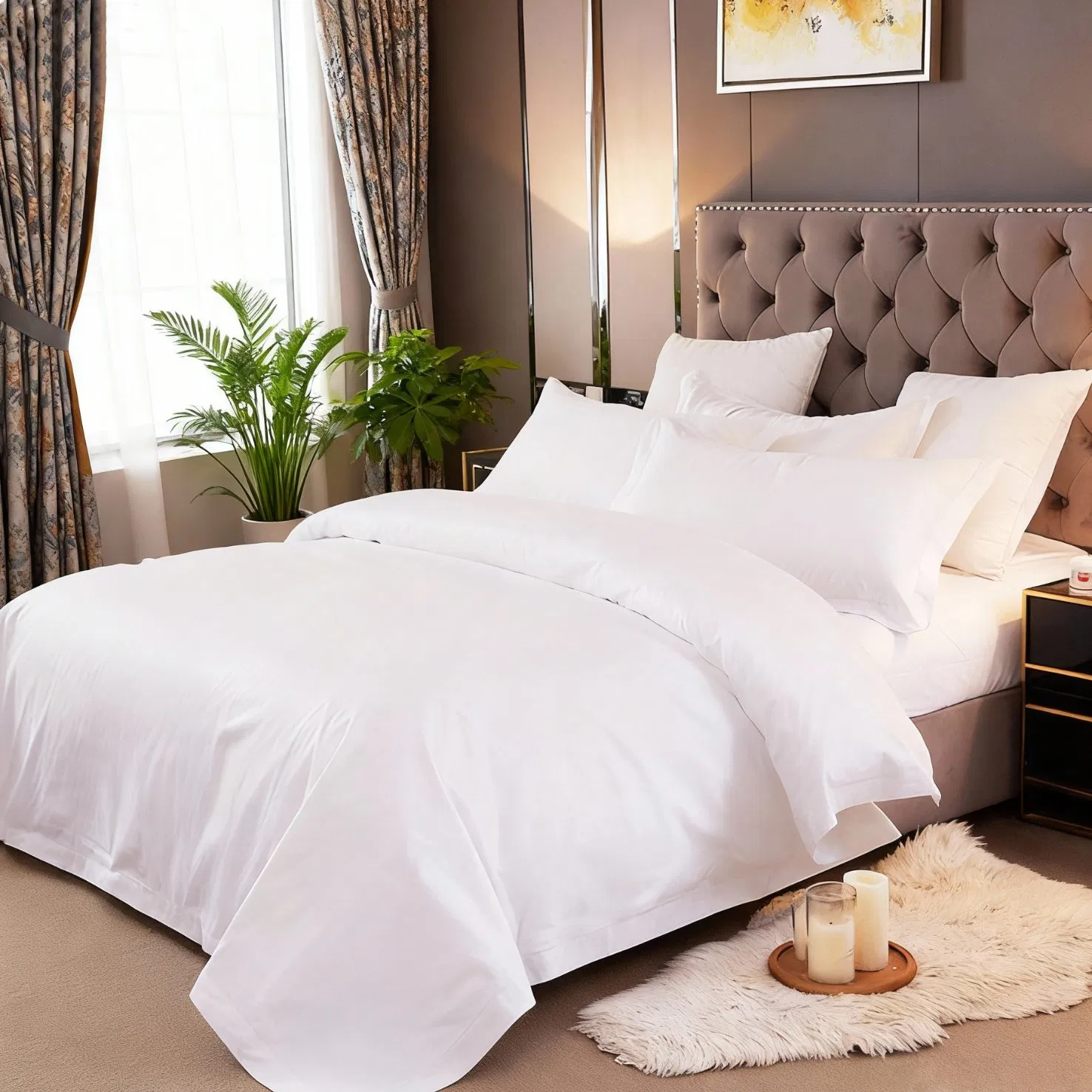 Factory Customized Hotel Home Quilt Comforter Cover Luxury Duvet Cover