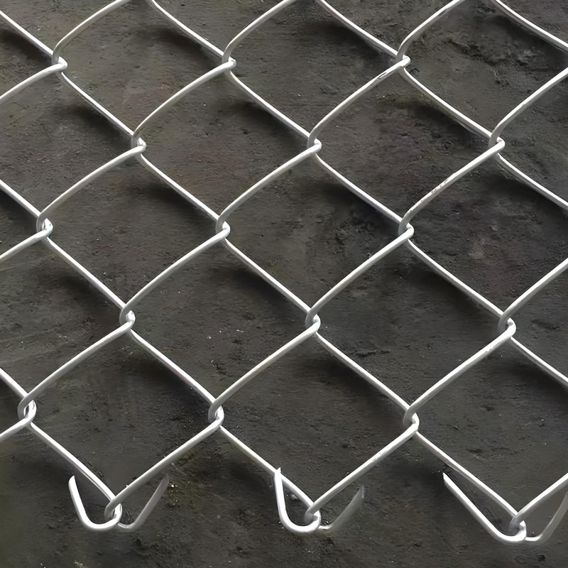 Durable Galvanized Chain Link Fence for Garden and Farm Security